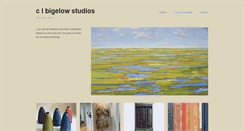 Desktop Screenshot of clbigelow-studios.com