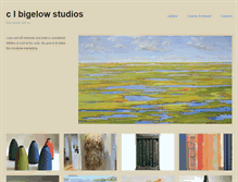 Tablet Screenshot of clbigelow-studios.com